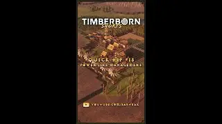 How to prevent Power Line spaghetti! - Quick Tip #15 - Timberborn Shorts