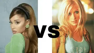 Ariana Grande Vs Christina Aguilera  Falsetto/Head Voice battle (Bb5-F#6)