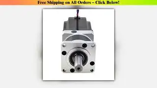 STEPPERONLINE Nema 23 Stepper Motor w/ Precision Planetary Gearbox Ratio 5:1/10:1 Nema23 Geared