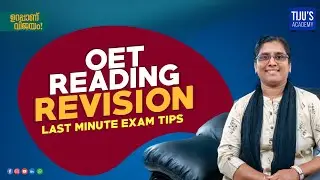 OET Reading: Last-Minute Tips & Strategies