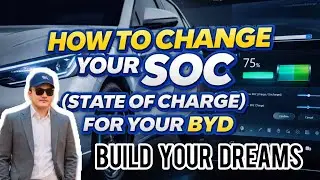 HOW TO CHANGE YOUR SOC (STATE OF CHARGE) ON YOUR BYD VEHICLE #BYD #SOC