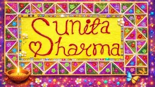 How to Make a Beautiful Name Plate at Home✨🏠 😲| #lippanart #2026 #artandcrafts