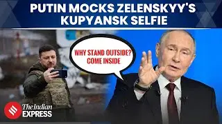 &laquo;Зачем стоять на улице?&raquo; Путин высмеивает селфи Зеленского из Купянска и заявляет, что украинские...