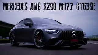 Mercedes AMG X290 M177 GT63s E GPF / Stone Catted Downpipe Sound