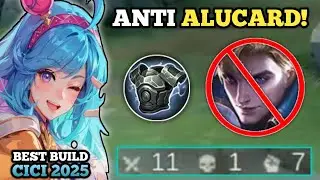 ЛУЧШИЙ ПРЕДМЕТ CICI ДЛЯ КОНТРОЛИРОВАНИЯ АЛУКАРДА! (100% сломан!💀) ЛУЧШАЯ СБОРКА CICI -MLBB