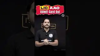 LIC AAO Admit Card 2025 Out 🔥 #licaao2025 #licaao #admitcard #pw #bankingwallah