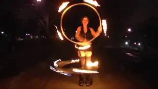 Fire Spinning by Circus Alchemy = Under-Ground-Up