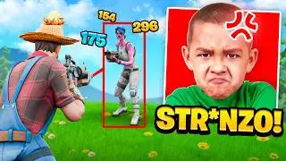 STREAMSNIPERO con le VERE HACK il TEAM di BAMBINI e loro...🤬 su Fortnite!