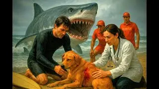 Shark Attacks Surfer&rsquo;s Dog Beach Rescue Team and Vets Join Forces #animalrescue #animals