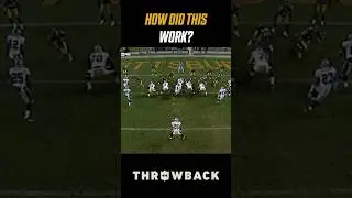 How is This Trick Play Not Talked About More? #shorts #nfl #nflthrowback