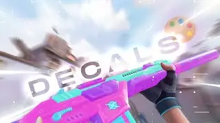 Decals 🎨 (Valorant Montage but its synced) [4k]