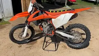 KTM250SXF MOTOSEAT Cover Install/Review!