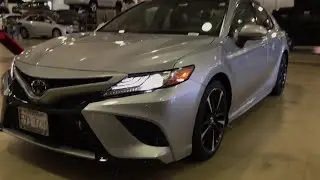 2018 Toyota Camry XSE v6 Start up and Walk around indoors
