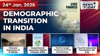 News Today | Daily Current Affairs | 24th January, 2026