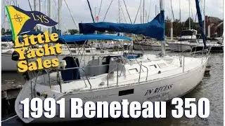 SOLD!!! 1991 Beneteau 350 sailboat for sale at Little Yacht Sales, Kemah Texas