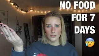 I TRY THE 7 DAY WATER FAST