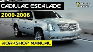 CADILLAC ESCALADE (2000-2006) Repair Manual - ENGLISH - Download PDF - Service Factory Workshop