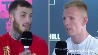SAM EGGINGTON VS TED CHEESEMAN FULL FINAL PRESS CONFERENCE AHEAD OF FIGHT CAMP DOMESTIC DUST-UP
