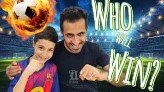 Fun Father Son Competition in the home