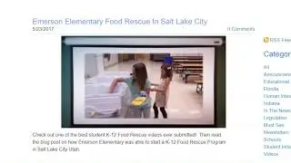 Emerson Elementary Utah K-12 Food Rescue