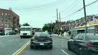 New York - Brooklyn - Driving tour in Stillwell Avenue