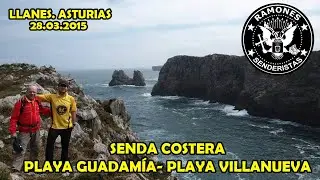 Senda Costera Playa Guadam&iacute;a- Playa Villanueva. ( Llanes. Asturias).
