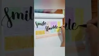 Sticker/Poster with calligraphy! (QUICK IDEA!)