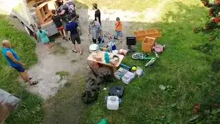 Переезд в новую квартиру. Испугался даже Бим.