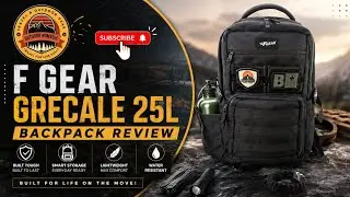 How I Turned my Fgear Grecale 25L pack into My daily EDC pack.