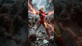 🧟&zwj;♂️ Zombies vs Superheroes:The Ultimate Confrontation! | part -16 #superheroes #zombie #marvel #dc