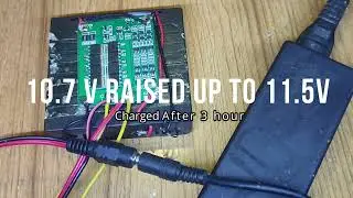 Making lithium ion battery pack 12 V using 3s BMS with 4 battery and proper connection