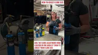 How to Adjust the Size of a Torch Flame
