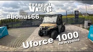 #bonus56 - Pojazd użytkowy UTV, Cf Moto Uforce 1000, prezentacja, Ogrzewana kabina i modyfikacje