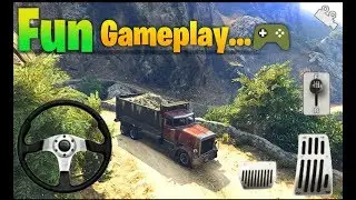 Off-road Army Truck Game| Cargo Truck Game(by hill climb)| Gameplay Walkthrough|Android and IOSgame