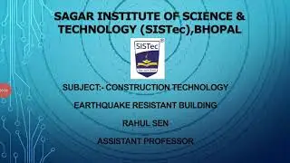 Earthquake resistant buildings techniques