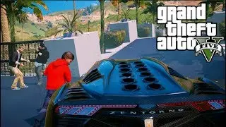 GTA 5 MOD VITA REALE DA BAMBINO #82 - RONALDO JR & YOUNG SIGNORINO RUBANO LA ZENTORNO A MESSI!