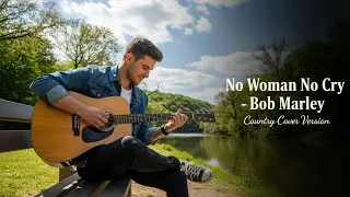 No Woman No Cry &ndash; Bob Marley | American Country Folk Acoustic Cover with Heart