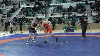 1/4 final GR - 85 kg: Nurlan İbrahimov - Rauf Əliyev