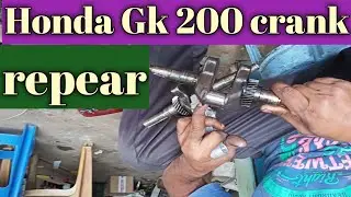 Honda gk200 engine repear/ connecting rod repearing/crank shaft repear