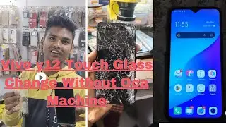 Touch Glass Change Without Oca MachineVivo Y12 Touch Glass Change Without OcaMachine #youtubeshorts