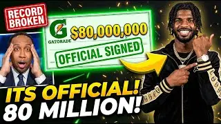 Shedeur Sanders BREAKS Records With $80M Gatorade Signing