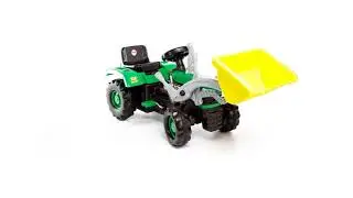 Педальный трактор-экскаватор Dolu Toys  360&deg;  Pedal Traktor 8051