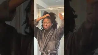 AIR DRYING MY ALMOST BUTT LENGTH HAIR | SHRINKAGE IS REAL