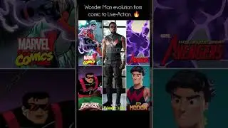 Wonder Man evolution from comic to Live-Action. 🔥