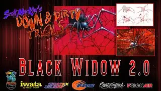 Black Widow 2 Painting