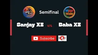 Unnao T10 Blast Live Match 15/10/2025 Sanjay Xi Baba Xi