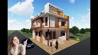 2 Story House Design Latest Style || Most Attractive House Design || Indian Style Home Elevation