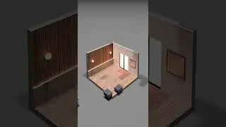 Animation Bedroom 3dsmax Render v-vray 5