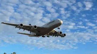 Up Close Jets Landing At The Los Angeles Airport #jets #a380 #california #losangeles 