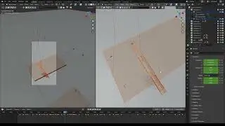 Designing & Assembling a Wooden Table in Blender | Step-by-Step Screen Recording